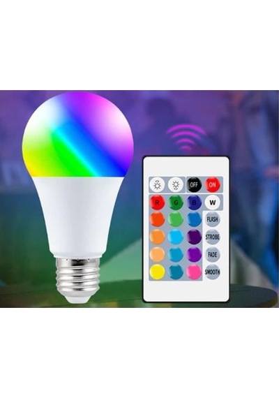 Ct-4058 Rgb Kumandalı Ampul 9w 10 Adet