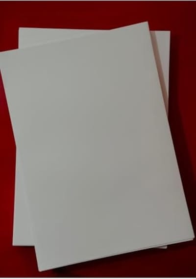 Laminasyonlu Silikonlu Oto Paspas Kağıdı 35x50 Suya Ve Neme Dayanıklı 100 Adet Beyaz Açık Bej