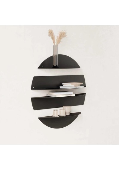 Yuvarlak Bölmeli 4 Parça Metal Mat Siyah Duvar Rafı Modern Dekoratif Metal Duvar Rafı, Daire 4'lü Siyah Dekoratif Antre Salon Oturma Odası Raf Siyah Yuvarlak Bölmeli 4 Parça Metal Mat Siyah Duvar Rafı Modern Dekoratif Metal Duvar Rafı, Daire 4'lü Siyah Dekoratif Antre Salon Oturma Odası Raf Siyah