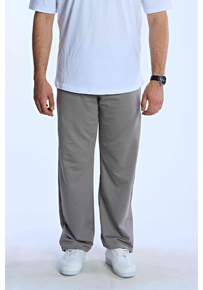 Eg38 Düz Baggy Eşofman Koyu Gri Koyu Gri