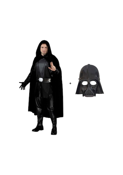 Star Wars Luke Skywalker Pelerini Yetişkin Ve Maskesi