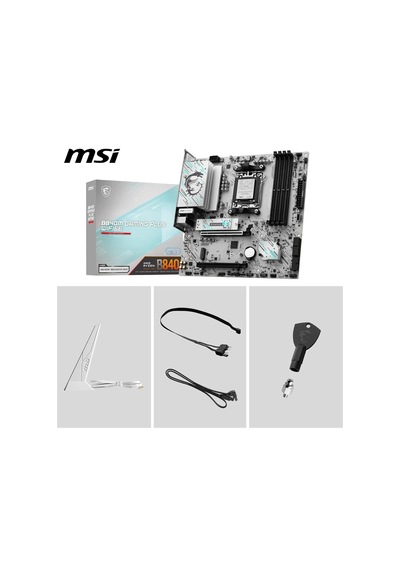 Pro B840m Gamıng Plus Wıfı6e Ddr5 Hdmı Pcıe 16x V4.0 Am5 Matx