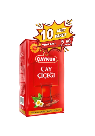 Çay Çiçeği Dökme Çay 500 Gr. Onlu Paket