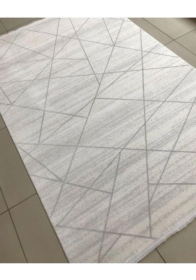 Merinos Halı Diyez Serisi 37917 060 Akrilik Yün Halı Salon Oturma Odası Halısı Krem