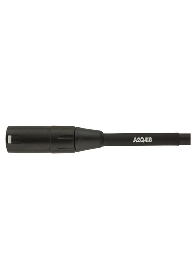 Fender Professional Series Microphone Cable 3 Metre - Black Mikro