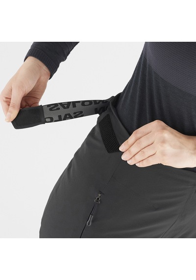 Salomon Salomon S/max Warm Pants Kadın Siyah Kayak Pantolonu 27412 Siyah