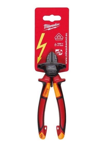 Milwaukee 160 Mm Ağır Hizmet Tipi Vde Elektrikçi, İzoleli Yankeski 4932464567