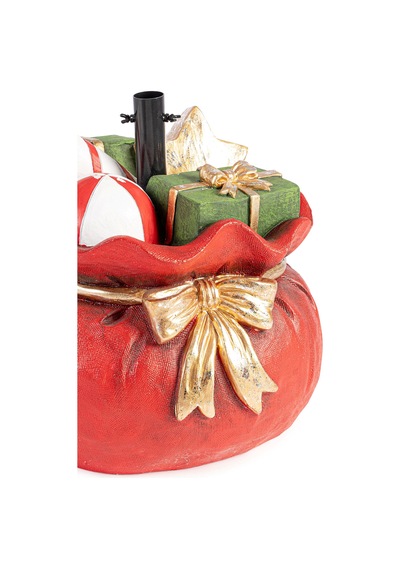 Yılbaşı Ağacı Altlığı Hediye Paketi Tasarımlı 44 Cm 150-180 Cm Ağaç Uyumlu 45 CM