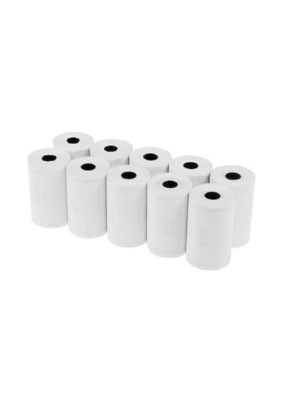 100 Adet 10 Paket 56 Mm X 25 Metre Yazar Kasa Termal Kağıt Rulosu