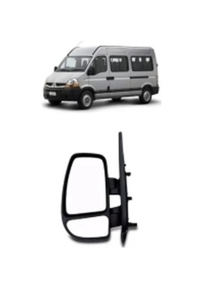 Renault Master - Opel Movano 1995-2003 Dış Ayna Desenli Manuel Sol Oem No: 7700352179