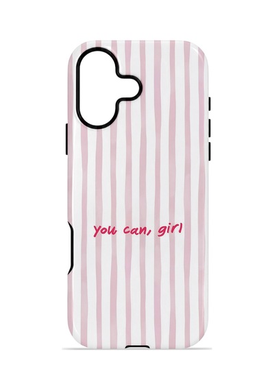 Apple iPhone Uyumlu 17 Vorian Çift Katmanlı Magsafe Kılıf You Can Girl