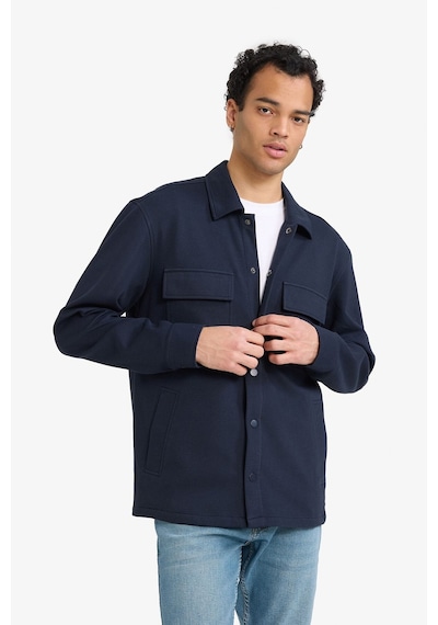 Defacto Regular Fit Klasik Yaka Cepli Çıtçıtlı Esnek Kumaş Gömlek Ceket F8525ax26spnv64 Lacivert-nv64 Defacto Regular Fit Klasik Yaka Cepli Çıtçıtlı Esnek Kumaş Gömlek Ceket F8525ax26spnv64 Lacivert-nv64