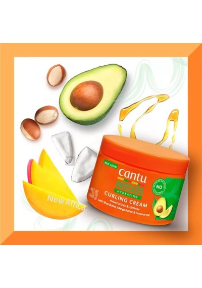 Cantu Avokado Yağlı Nemlendirici Durulanmayan Bukle Kremi 340 G