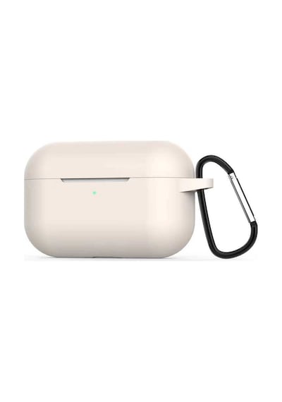 Apple Uyumlu AirPods Pro Kılıf Zore Airbag Silikon Beyaz