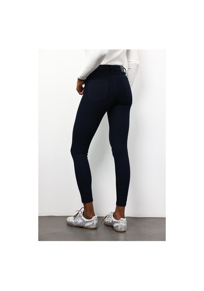 Lacivert İthal Full Likra Toparlayan Skinny Jean 7277 Lacivert