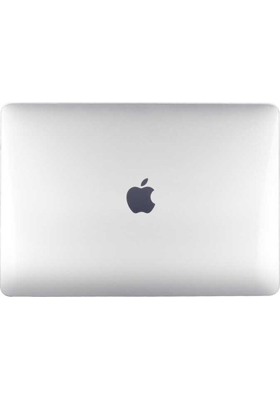 Apple Uyumlu MacBook Pro 13.3' 2022 M2 A2338 Kılıf Kristal Ön Arka Şeffaf Kapak 001