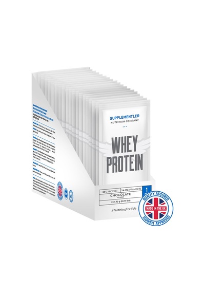 Supplementler Whey Protein 30 Gr Tek Kullanımlık 20 Adet Çikolata