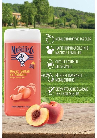Beyaz Şeftali Ve Nektarin Duş Jeli 650 Ml Diğer