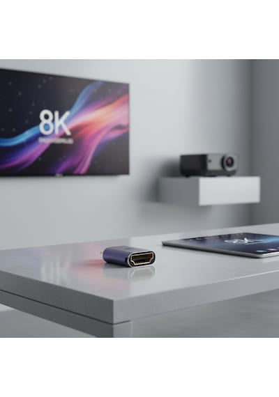 Lunatic 8062 Micro Hdmi Uhd 4k 8k Kablosuz Hdtv Dönüştürücü Mini Hdmı 8k Uzatma Adaptörü