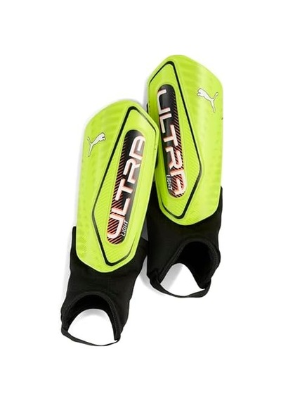 Ultra Light Ankle Unisex Yetişkin Dirseklik, Lime Squeeze-puma Black, S 0000 Parlak Vernik