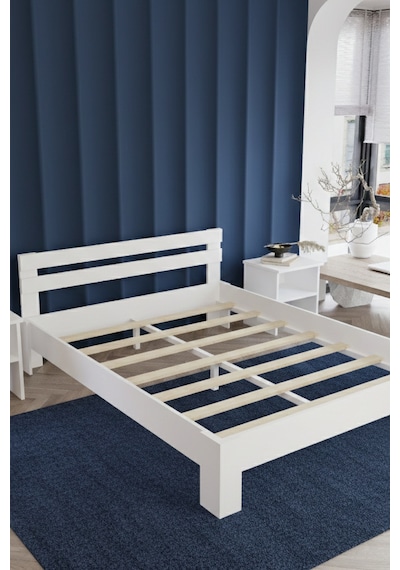 Letto Çift Kişilik Mdf Karyola Ve 2 Komodinli Set