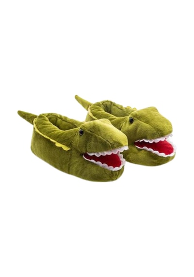 Twigy Dinos-2 EE0570 Çocuk Hayvanlı Panduf Yeşil 30/38 Çok Renkli