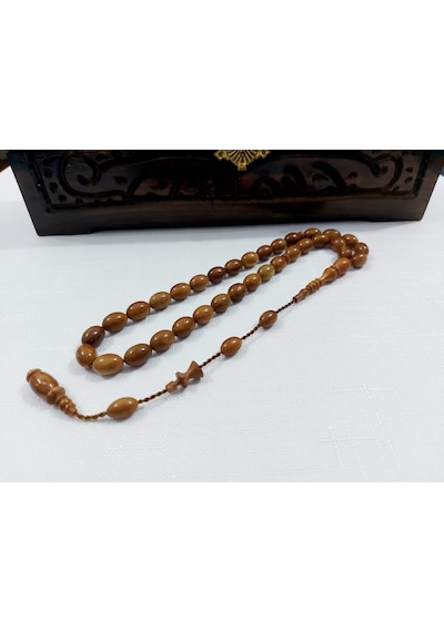Soma Tesbih Muhammed Erden Usta Eseri El İşi Kuka Tesbih 8 x 10.5