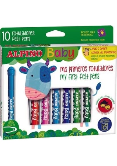 Alpino Baby Keçeli Kalem 10'lu