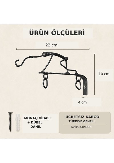 Kişiselleştirilebilir Tabelalı Fener Askısı ve Çiçek Askılığı WH002