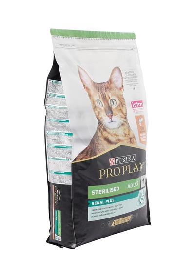 Sterilised Kısırlaştırılmış Kediler İçin Somonlu Kedi Maması, 10 Kg