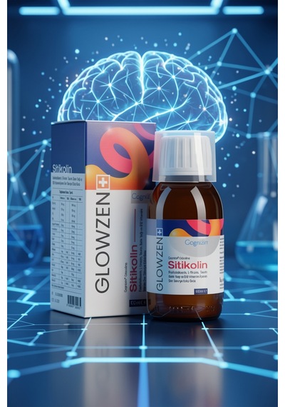Glowzen+ Cognizin Sitikolin Şurup 100 Ml