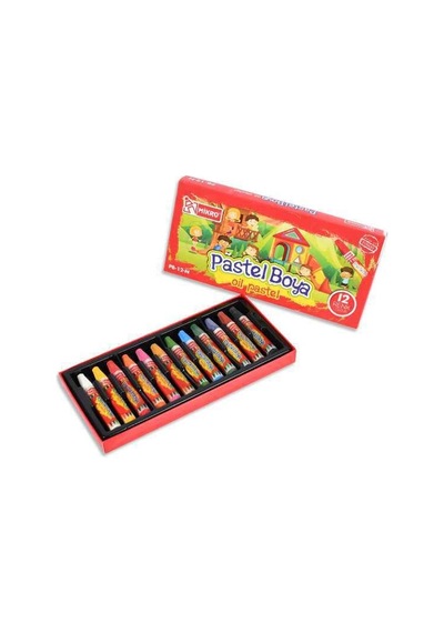 Pb-12 12li Boya Çok Renkli