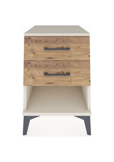 Kronos Komodin 2 Çekmeceli 44x59x64 Aytaşı-çam Aytaşı