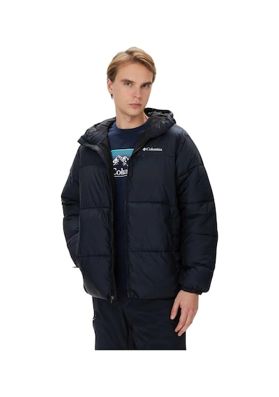 Columbia Puffect Hooded Siyah Erkek Mont Siyah