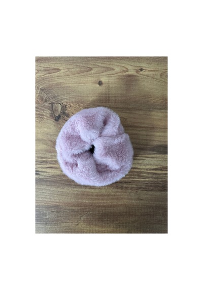 Düz Renk Peluş Lastik Toka Pembe - 790144688 Pembe
