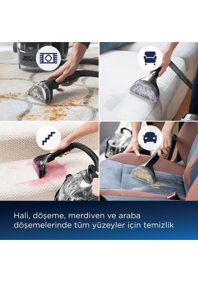 Ayrex Spotclean Autopro Select / Halı-koltuk Yıkama Ve Leke Çıkarma Makinesi / 750w / 3730n