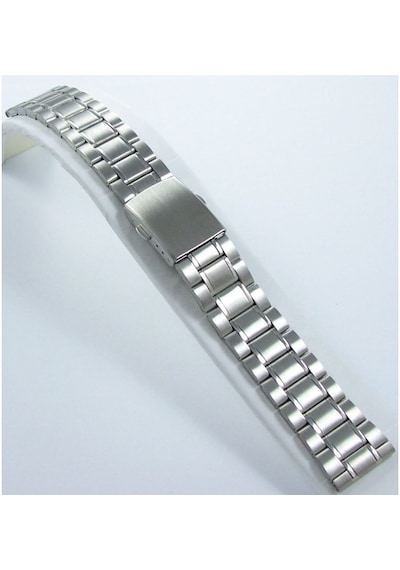 Çelik Saat Kordonu Yandan Kilitli Spor Metal Saat Kordonu 24Mm (529290194)