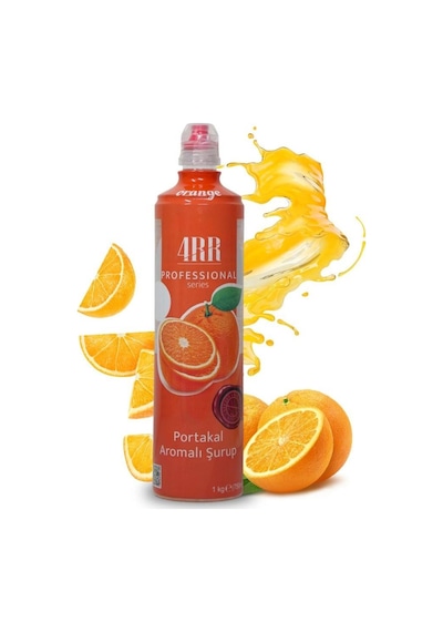 Portakal Aromalı Kahve & Tropikal İçecek & Kokteyl Şurubu 750 Ml