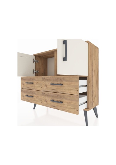 Arges Şifonyer 2 Raflı 4 Çekmeceli 2 Kapaklı 88x30x80 Çam-aytaşı/çam Aytaşı/çam Arges Şifonyer 2 Raflı 4 Çekmeceli 2 Kapaklı 88x30x80 Çam-aytaşı/çam Aytaşı/çam