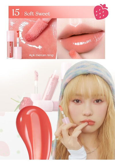 Peripera Ink Glasting Lip Gloss 15 Soft Sweet