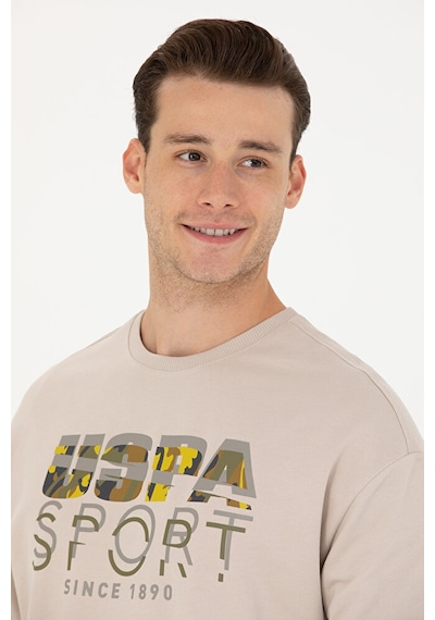 U.S. Polo Assn. Erkek Sweatshirt 50270739-vr011 Beyaz