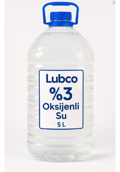 Lubco Oksijenli Su Standart %3 Dezenfektan&saç Sarartma 5kg Pet Ambalaj