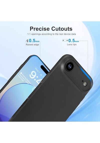 Teleplus Apple Uyumlu iPhone 17 Air Kılıf 0.3mm Ultra Thin Hayalet Pp Kapak