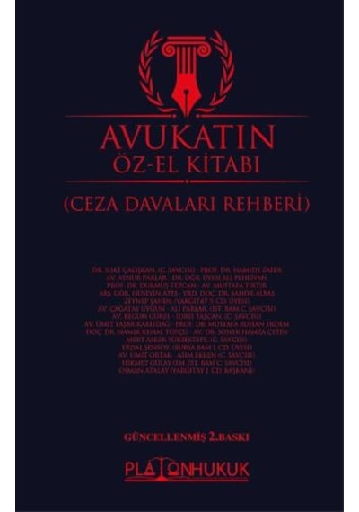 Avukatın Öz-el Kitabı Ceza Davaları Rehberi 2. Baskı