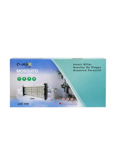 Aksu Q Max Çift Uv Işıklı 10w Sessiz Sinek Öldürücü Elektirikli Ps 580