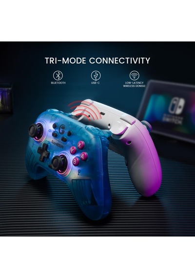 Gamesir Nova Wireless Switch Pro Controller - Switch/lite/oled, Hall Effect Joysticks, Rgb Led, Turbo, Programmable, Motion Control, Wake Up Function Sku: Smgstk3a99424974 Gamesir Nova Wireless Switch Pro Controller - Switch/lite/oled, Hall Effect Joysticks, Rgb Led, Turbo, Programmable, Motion Control, Wake Up Function Sku: Smgstk3a99424974