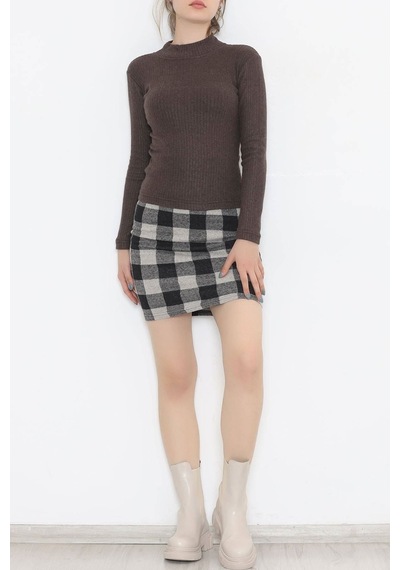 Buyers Butik - Yarım Balıkçı Body Acıkahve - 8335.1567. 001