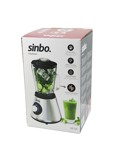 Sinbo Turbo Doğrayıcı Blender - Buz Kırıcı - 1.5 Litre Cam Hazne Diğer