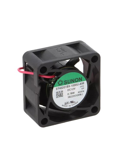 Sunon 40x40x20mm 12v 0.74w/0.06 2 Kablo Fan Ef40201bx