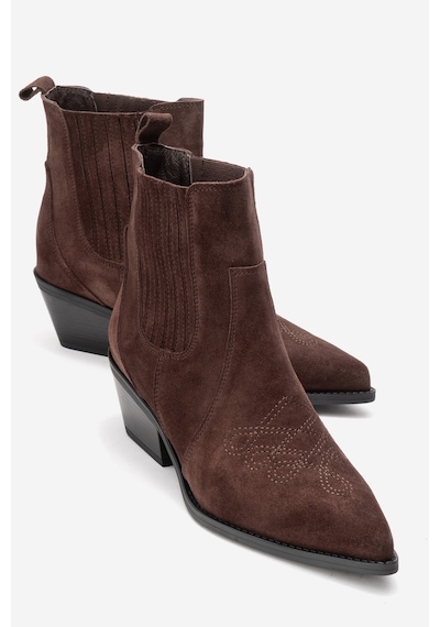 Luvishoes Julıeta Kahverengi Süet Hakiki Deri Kadın Western Bot Kahverengi Luvishoes Julıeta Kahverengi Süet Hakiki Deri Kadın Western Bot Kahverengi